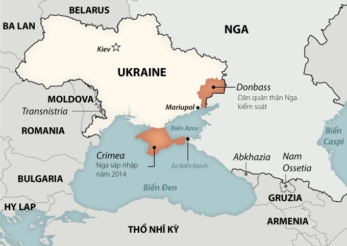 Nga bị nghi triển khai trực thăng vũ trang sát Ukraine