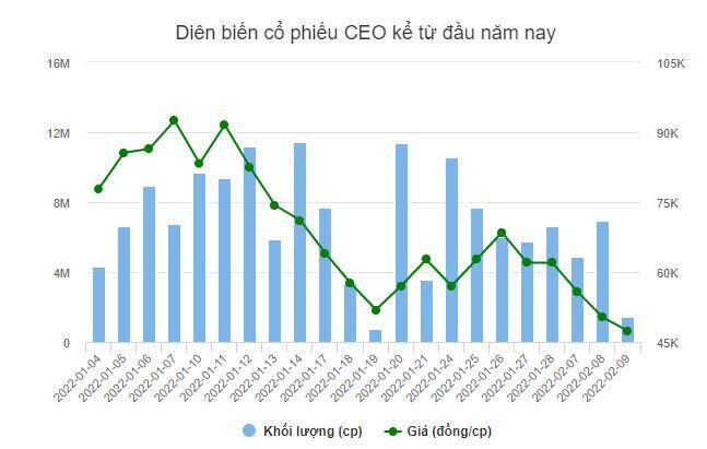 Nhịp đập Thị trường 09/02: DIG, CEO và CII tiếp tục giảm sâu