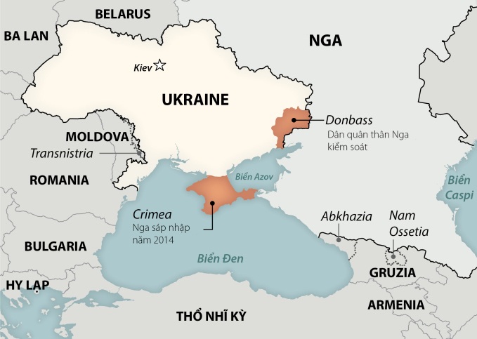 Nga và đồng minh có thể điều quân đến đông Ukraine