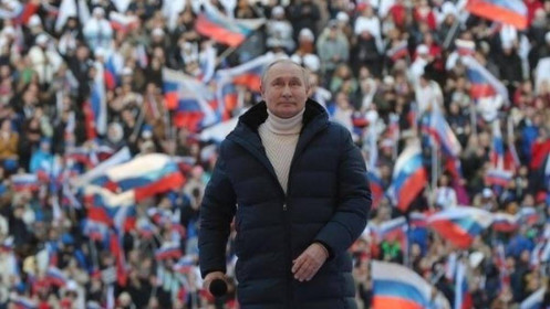 Tỷ lệ ủng hộ ông Putin cao nhất 5 năm qua