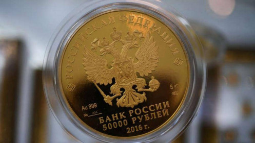 Đồng rúp được vàng hỗ trợ và khả năng Nga trở lại chế độ bản vị vàng sau cả thế kỷ