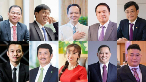 Điểm tên các doanh nhân giàu nhất sàn chứng khoán Việt