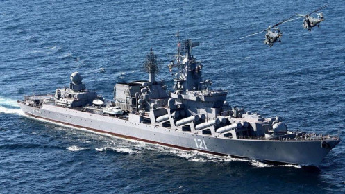 Chiến hạm mạnh nhất bị chìm ở Biển Đen là đòn giáng mạnh vào Nga