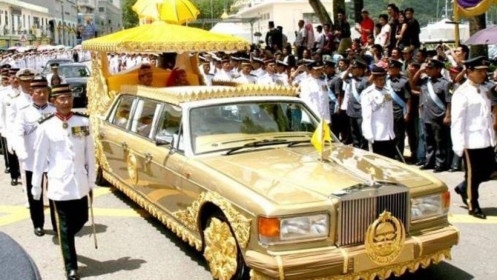 Những tài sản dát vàng của Quốc vương Brunei