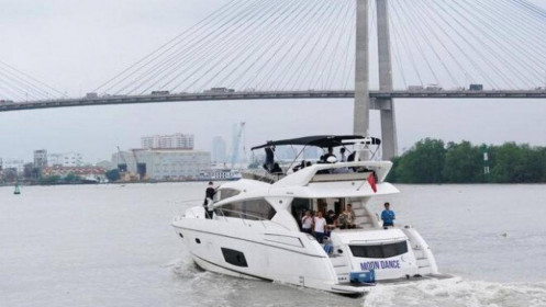 Sau bay trực thăng, sắp có tour du thuyền hạng sang trên sông Sài Gòn