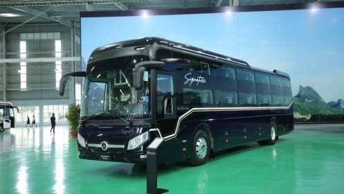 THACO hợp tác với đối tác nước ngoài ra mắt dòng xe bus cao cấp