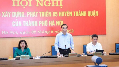 5 huyện ở Hà Nội đã đạt bao nhiêu tiêu chí lên quận?