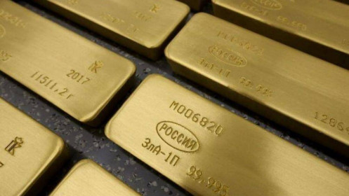 Thụy Sĩ mua hơn 3 tấn vàng Nga