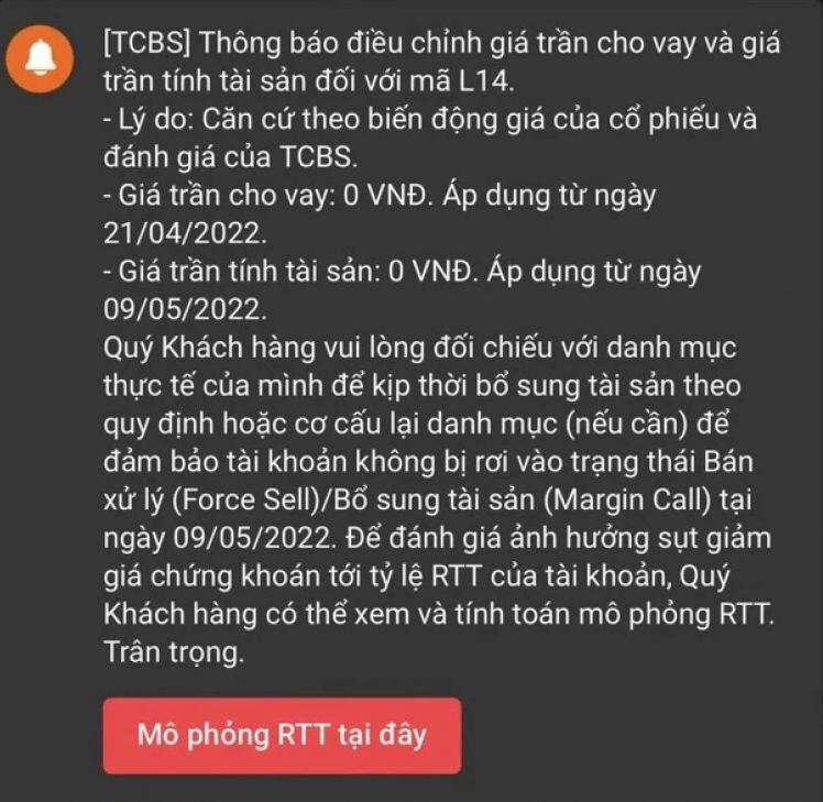 Sau 3 tháng, cổ phiếu L14 của 'thầy A7' mất gần 250.000 đồng thị giá