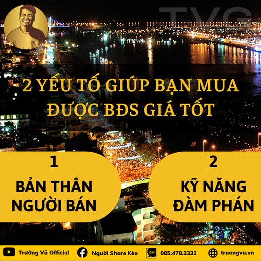 2 yếu tố giúp bạn mua được BĐS giá tốt