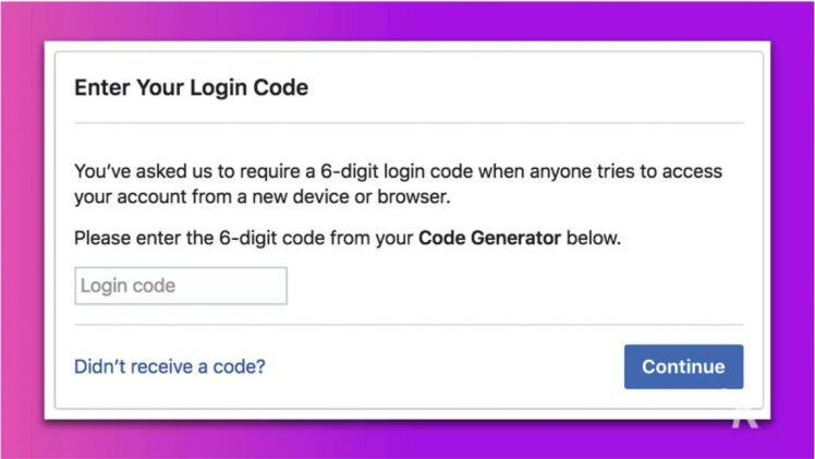 Làm sao để có thể đăng nhập vào Facebook bằng trình tạo mã?