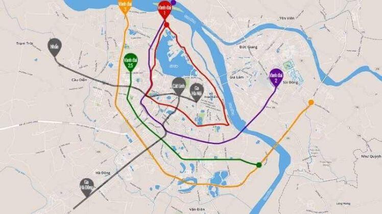 Tiến độ của 6 tuyến đường vành đai tại Hà Nội hiện giờ ra sao?