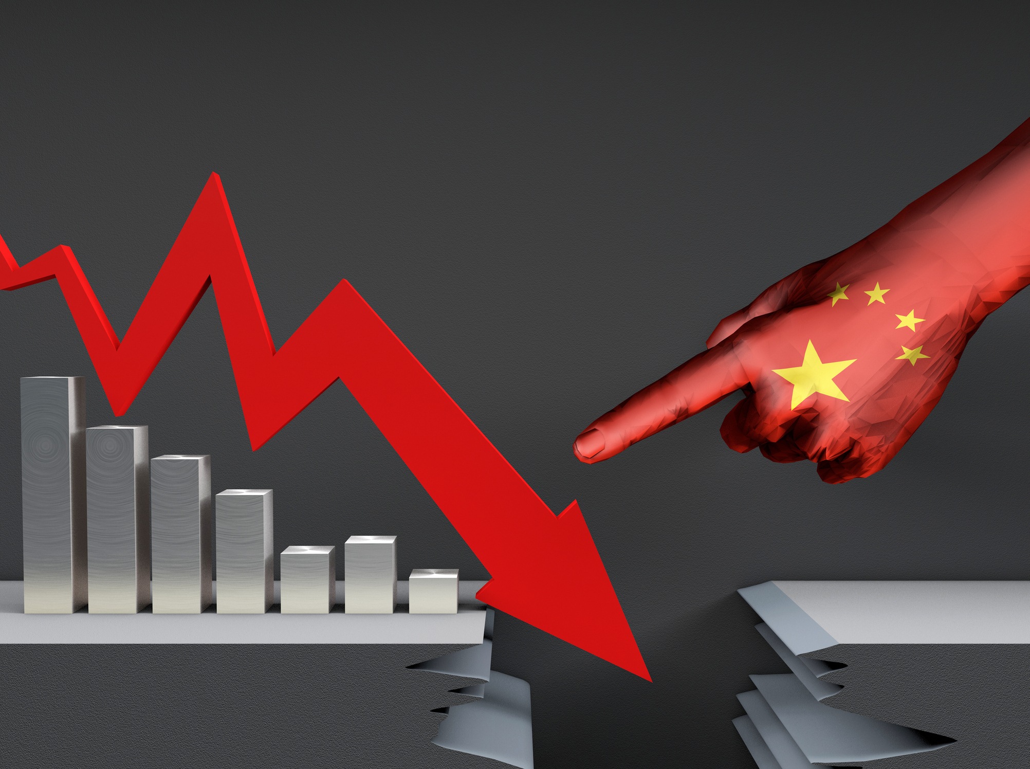 Thị trường lao dốc của Trung Quốc cảnh báo mới về nền kinh tế