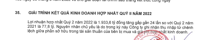 KBC - Dấu hiệu book LN láo. - LN ghi nhận lớn đến từ khoản đánh giá lại tài sản, điểm đặc biệt là KBC  ...