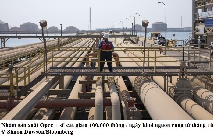 Opec + đồng ý cắt giảm nguồn cung dầu thô để nâng giá dầu