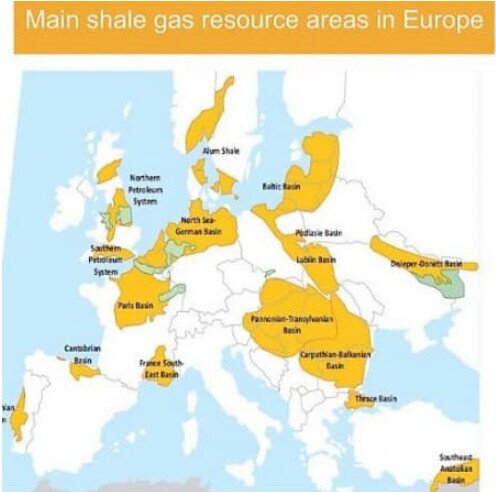 Tại sao châu Âu không khai thác trữ lượng khí khổng lồ của mình