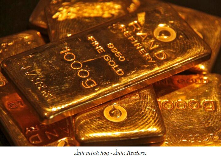 Giá vàng lao dốc xuống đáy hơn 2 năm vì đồng USD mạnh và nỗi lo lãi suất