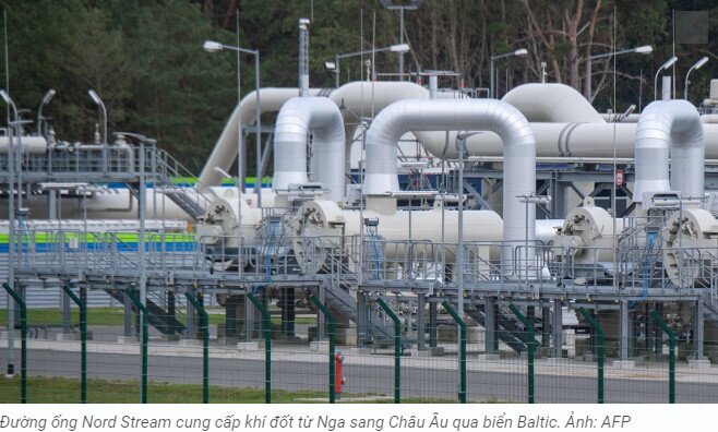Phát hiện thêm vết rò rỉ ở đường ống dẫn khí đốt Nord Stream