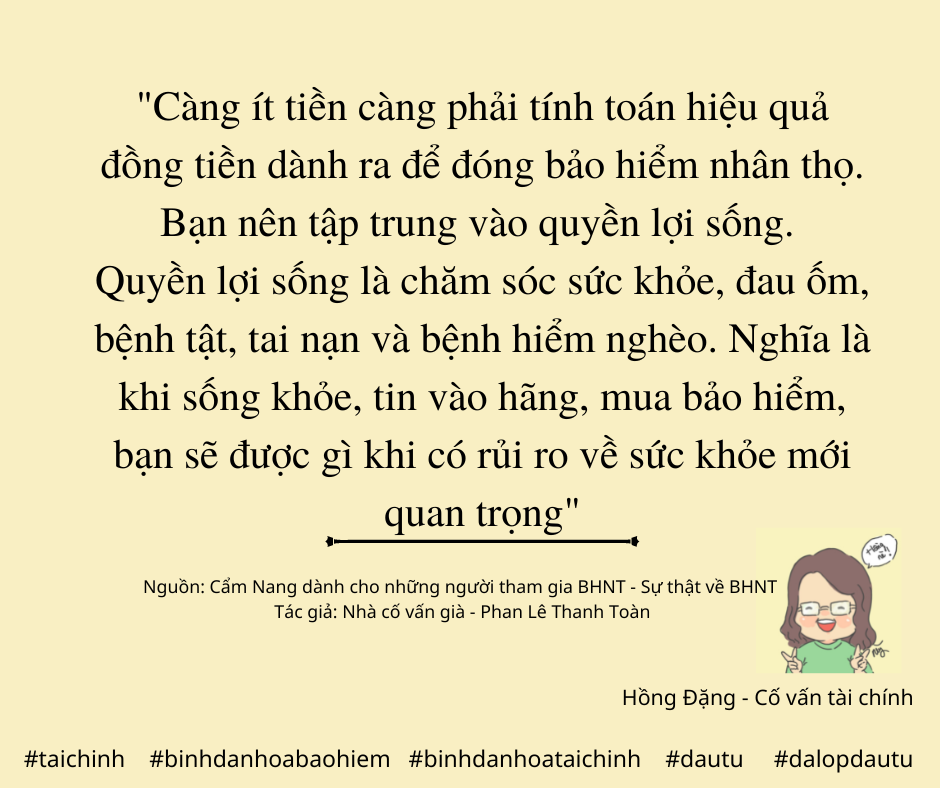TỐI ƯU HÓA ĐỒNG TIỀN TRONG BẢO HIỂM NHÂN THỌ. Khi tài chính có hạn thì việc phân bổ đồng tiền vào các  ...