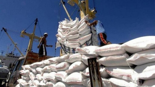 Gạo 5% tấm xuất khẩu của Việt Nam đang có mức giá cao