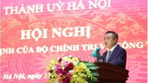 Ông Trần Sỹ Thanh được bầu làm Chủ tịch Hà Nội với số phiếu tuyệt đối 100%