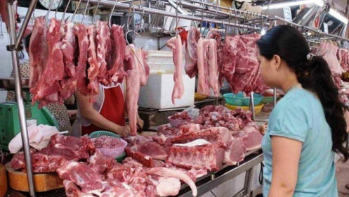Thị trường bán lẻ thịt lợn có dấu hiệu giảm nhiệt