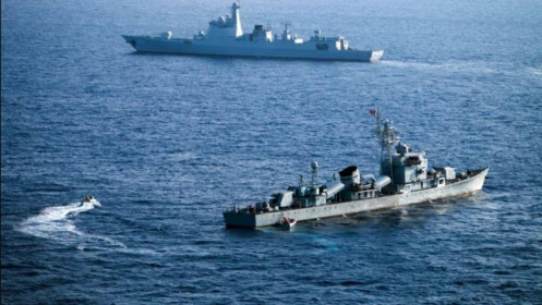 Trung Quốc bắt đầu tập trận ở Biển Đông