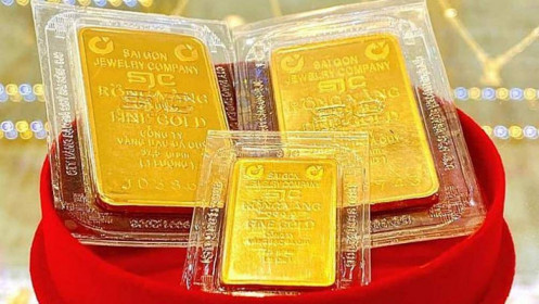 Giá vàng tăng nửa triệu đồng một lượng