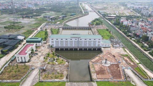 Đại dự án thoát nước 7.000 tỷ của Hà Nội thông dòng cuối năm 2022?