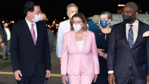 Bà Pelosi nêu lý do thăm Đài Loan (Trung Quốc)