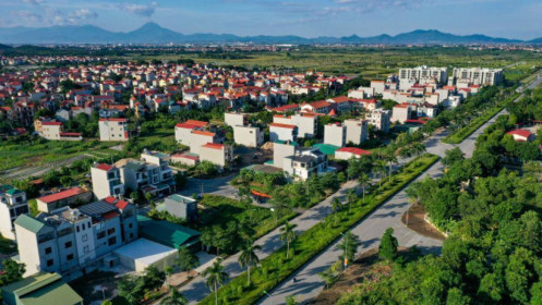 Hà Nội đề xuất diện tích tách thửa tối thiểu 40 m2 ở 9 quận, thị xã