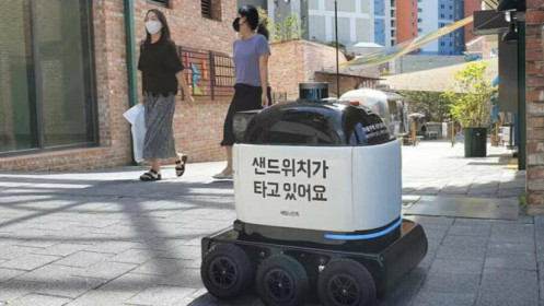 ​Logistics Hàn Quốc sử dụng robot khi khan hiếm lao động