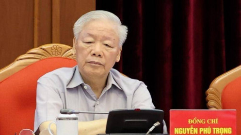 Tổng bí thư Nguyễn Phú Trọng làm việc tại TP HCM