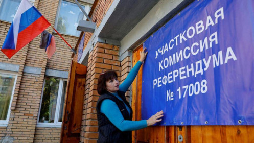 Trưng cầu ý dân sáp nhập vùng ly khai Ukraine vào Nga