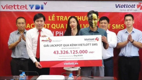 Một lao động tự do ở Hà Nội trúng giải Vietlott 43,1 tỷ