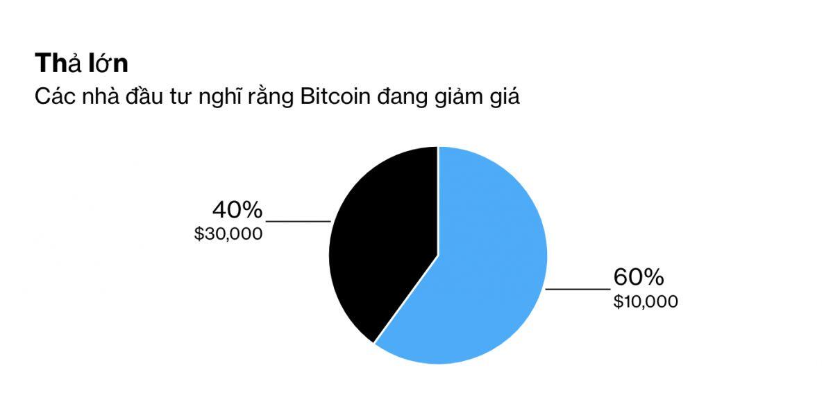 Giá Bitcoin có thể lao dốc về mức 10.000 USD