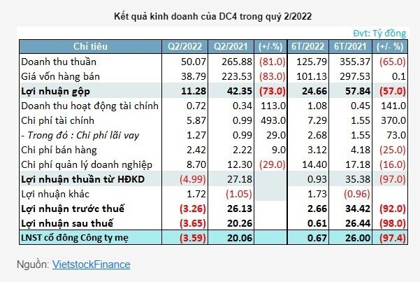 DIC Holdings lần đầu báo lỗ, mất sạch lợi nhuận vì dự phòng đầu tư chứng khoán