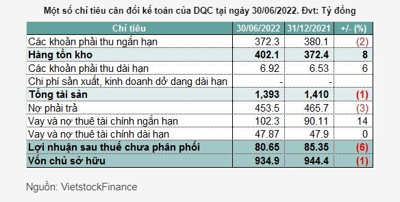 Lãi ròng quý 2 của DQC giảm 92%