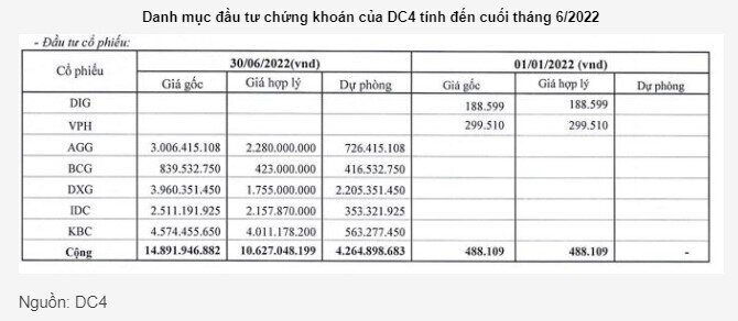 DIC Holdings lần đầu báo lỗ, mất sạch lợi nhuận vì dự phòng đầu tư chứng khoán