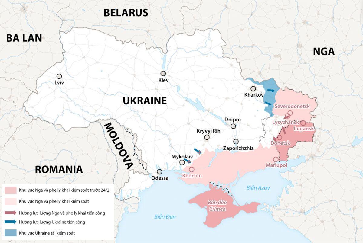 Tính toán sau cuộc trưng cầu sáp nhập 4 vùng Ukraine vào Nga
