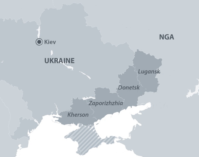 Ukraine dọa bỏ tù người hỗ trợ trưng cầu sáp nhập Nga