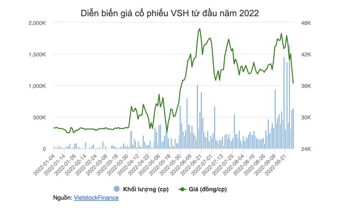 VSH bị HOSE nhắc nhở vì chậm công bố thông tin thanh toán án phí hơn 28 tỷ đồng