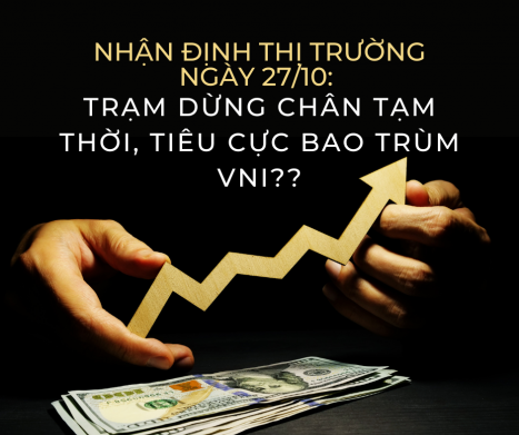 Nhận định thị trường ngày 27/10