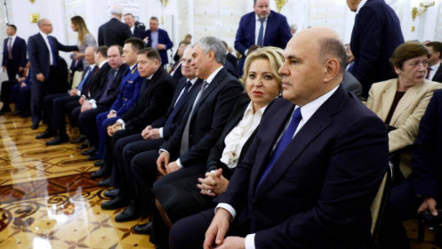 Thượng viện Nga phê chuẩn hiệp ước sáp nhập 4 tỉnh Ukraine