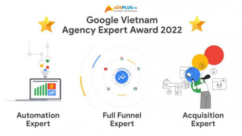 Adsplus vinh dự chiến thắng tại Google Agency Expert Award 2022
