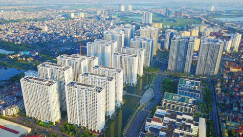 Giá bán căn hộ sơ cấp trung bình tại Hà Nội đạt 47 triệu đồng/m2