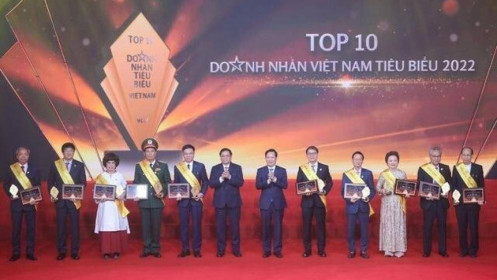 10 doanh nhân tiêu biểu nhất Việt Nam năm 2022 là ai?