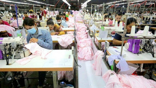 Xuất khẩu hàng may mặc của Campuchia tăng 24% trong 9 tháng