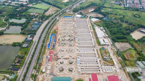 Nhà máy xử lý nước thải Yên Xá hơn 16.000 tỷ đồng chậm tiến độ