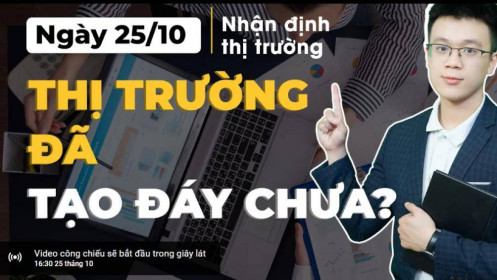 [LIVE] Chứng khoán hôm nay: Thị trường đã tạo đáy chưa?